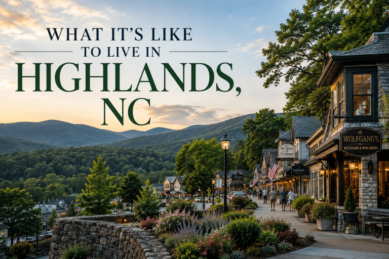 living in highlands nc